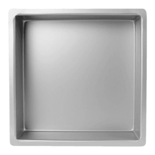 Molde De Aluminio Anodizado Cuadrado Pme - 38,1 Cm / H 10,2 Cm - Imagen 2