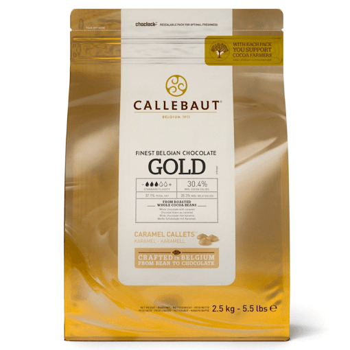 Callets De Chocolate Caramelizado Gold Callebaut - 2,5 Kg - Imagen 5