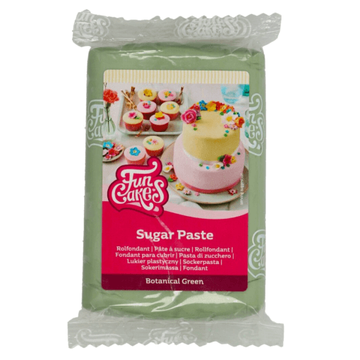 Fondant Funcakes - Verde Botanico 250 G - Imagen 2