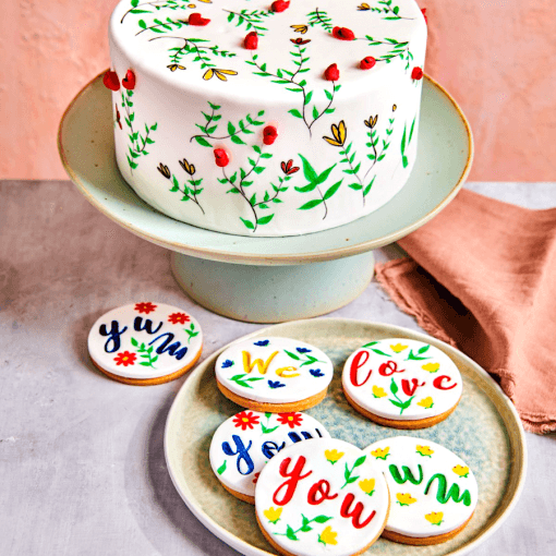 Set Rotuladores Comestibles Funcakes - Oro Y Gris Plata - Imagen 2