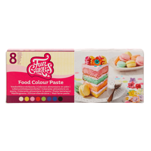 Set 8 Colorantes En Pasta Funcolours De Funcakes