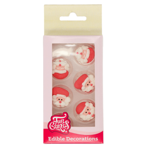 Decoraciones De Azucar Funcakes - Santa Claus