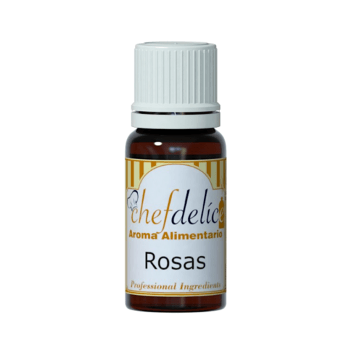 Aroma Concentrado Chefdelice - Rosas 10 Ml