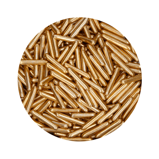 Palitos De Azucar Xl Funcakes - Oro Metalizado 70 G