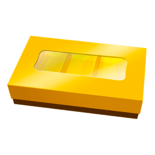 Caja Para Bombones Dorada Y Marron - PequeÑa - Imagen 2