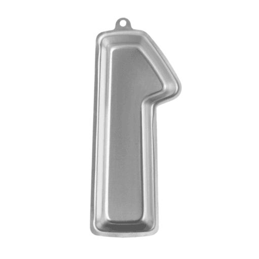 Molde De Aluminio Para Tarta - Numero 1 - Imagen 2