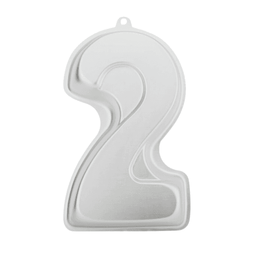 Molde De Aluminio Para Tarta - Numero 2