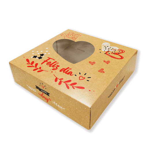 Caja Para Tarta San Valentin "happy Day" - 28 Cm