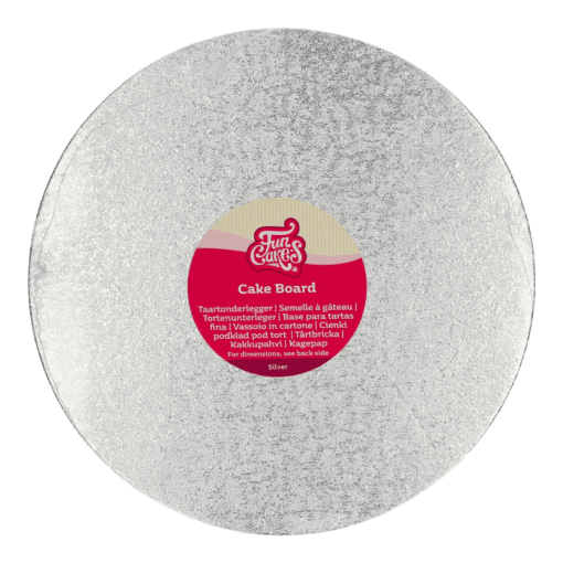 Base Redonda Plateada Funcakes - 27,5 Cm Ø