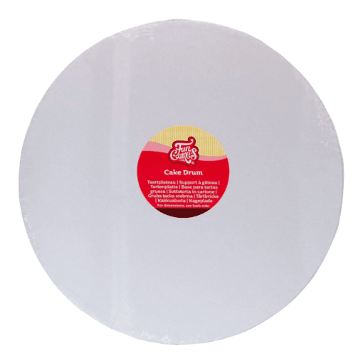 Cake Drum Redondo Blanco (funcakes) - 40 Cm Ø