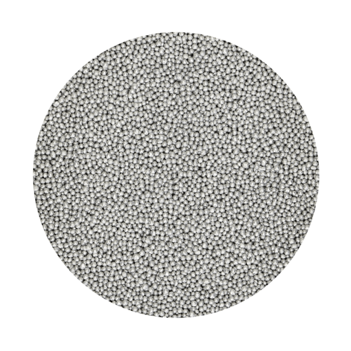 Perlas De Azucar (nonpareils) Funcakes - Plata 80 G - Imagen 2