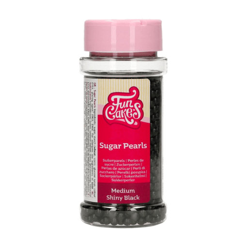 Perlas De Azucar Funcakes - Negras (4 Mm) 80 G
