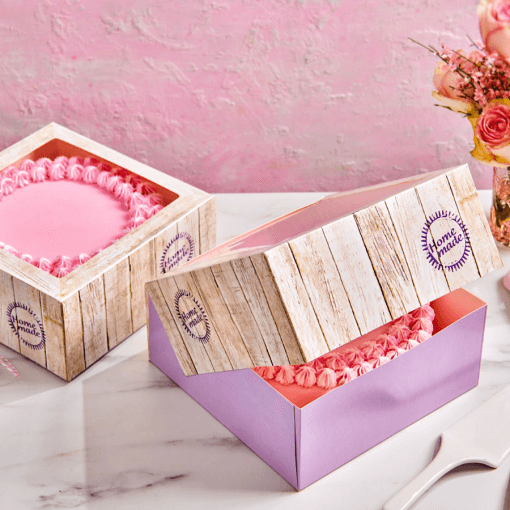 Set Caja Para Tarta Funcakes - DiseÑo "pure" (21 Cm) - Imagen 2