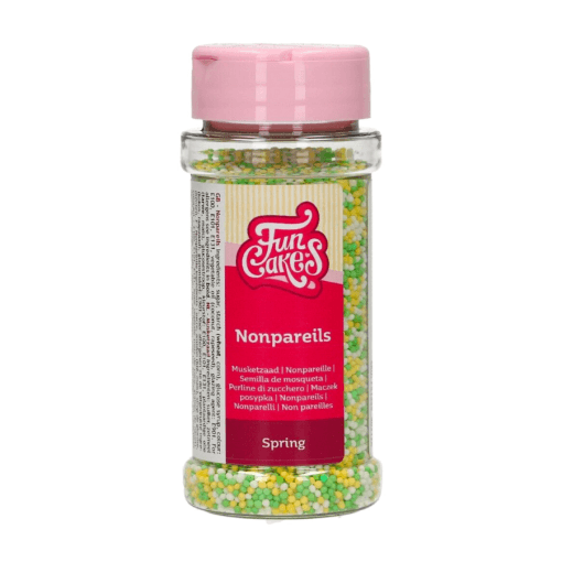Perlas De Azucar (nonpareils) Funcakes - Mix Primavera 80 G - Imagen 2