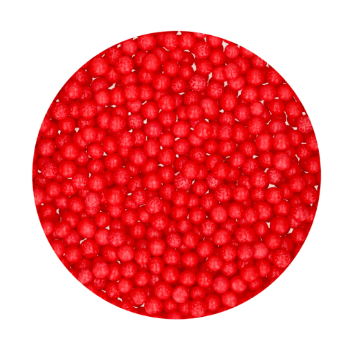 Perlas De Azucar Blandas Funcakes - Rojas 80 G - Imagen 2