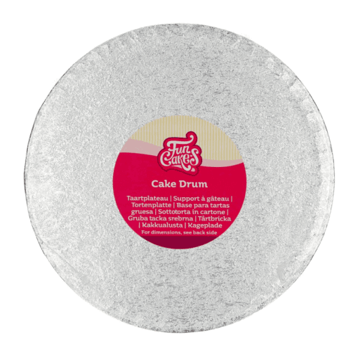 Cake Drum Redondo Plateado (funcakes) - 22,5 Cm Ø