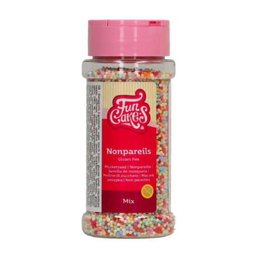 Perlas De Azucar (nonpareils) Funcakes - Mix Colores [80 G]