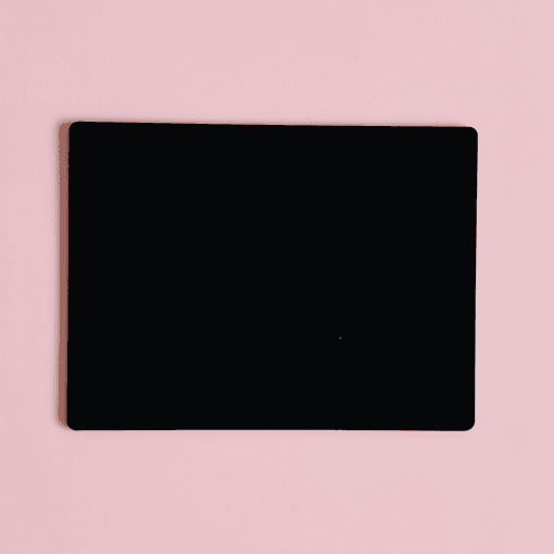 Bases De Madera Rectangulares Negras "en Papiers" - 30 X 25 Cm