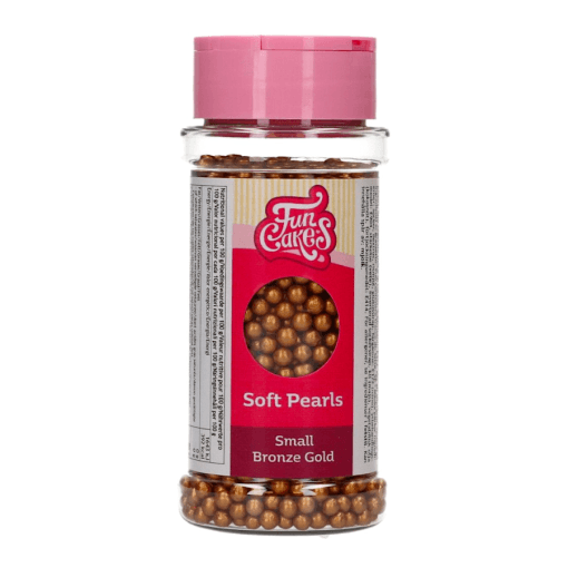 Perlas De Azucar Blandas PequeÑas Funcakes - Bronce / Oro (70 G) - Imagen 2