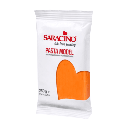 Pasta De Modelar Saracino - Naranja 250 G