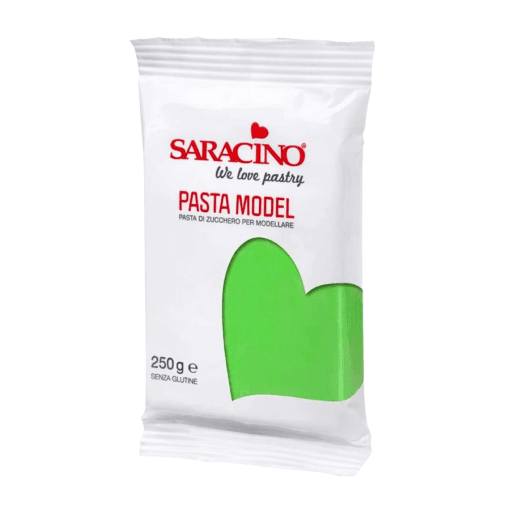 Pasta De Modelar Saracino - Verde Claro 250 G