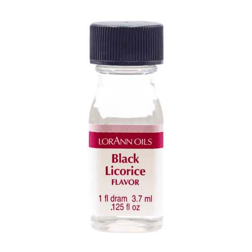 Aroma Concentrado Lorann - Regaliz Negra / Black Licorice (3,7 Ml)