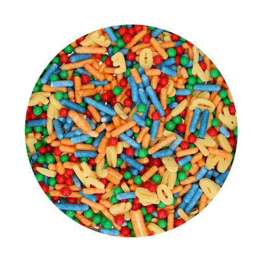 Sprinkles Funcakes - Confeti Alfabeto (65 G) - Imagen 2