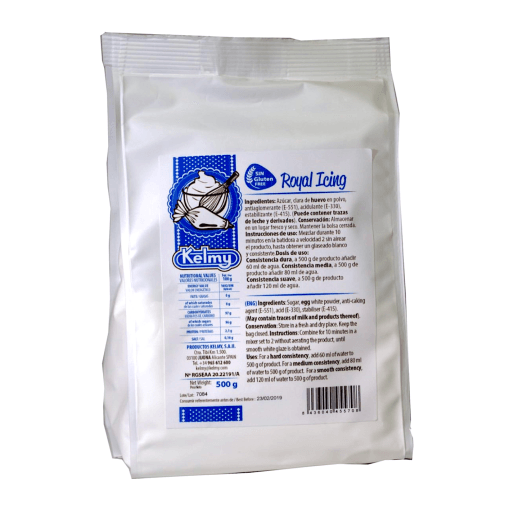 Preparado "royal Icing" (glasa Real) Kelmy - 500 G - Imagen 2