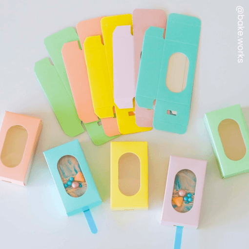 Set Cajas Para Helados "simply Making" - Azul Pastel (10 U) - Imagen 3