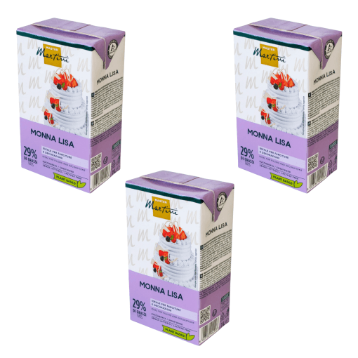 Nata Vegetal Monna Lisa Pro - 1 L (3 Unidades) - Imagen 2