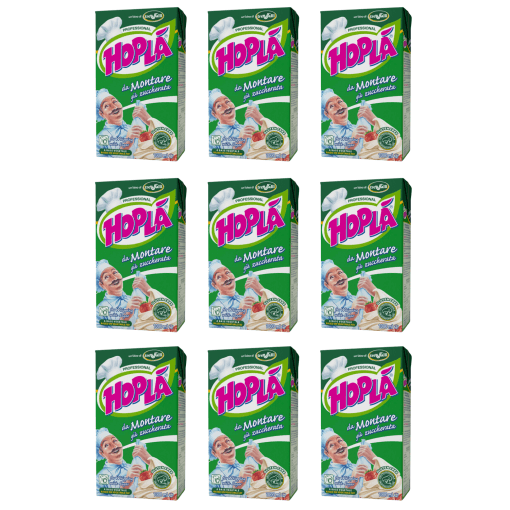 Nata Vegetal Azucarada Hopla 1 L - (9 Unidades) - Imagen 2