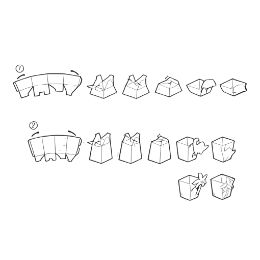 Cajas De Papel Para Snacks Partydeco - Dinosaurios