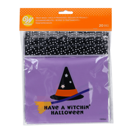 Bolsas Para Dulces (cierre Zip) Wilton - Sombrero De Bruja (20 U)