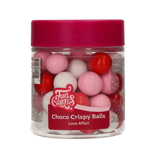 Bolas Crujientes De Chocolate Funcakes - Love Affair (130 G)