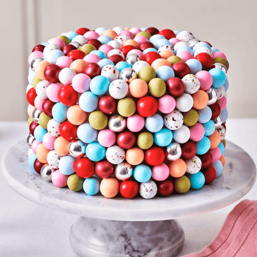 Bolas Crujientes De Chocolate Funcakes - Matt Pink (130 G) - Imagen 2