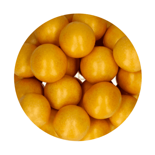 Bolas Crujientes De Chocolate Funcakes - Shiny Ochre (130 G) - Imagen 3