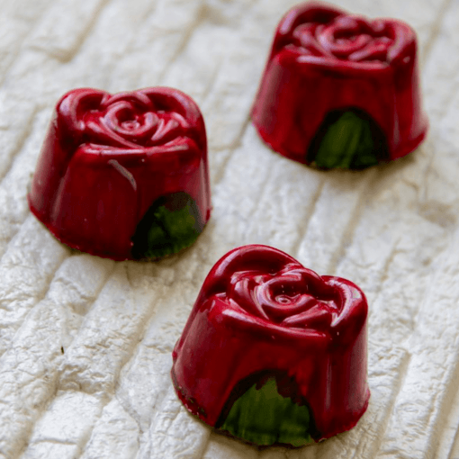 Molde Para Chocolate Bwb - Bombon Rosa (5 Cavidades)