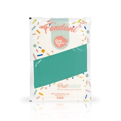 Fondant Pastkolor Azul Turquesa - 1 Kg