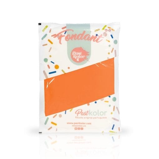 Fondant Pastkolor Naranja - 250 G