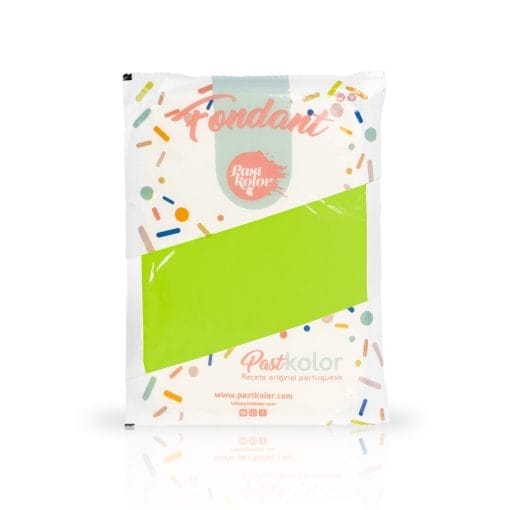 Fondant Pastkolor Verde Fluorescente - 250 G