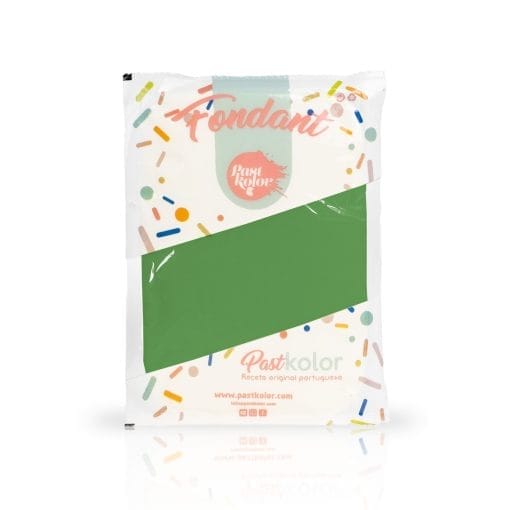 Fondant Pastkolor Verde Hoja - 250 G