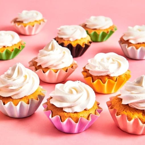 Capsulas Cupcakes Para Hornear "bloom" Funcakes - Azules Pastel - Imagen 2
