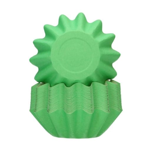 Capsulas Cupcakes Para Hornear "bloom" Funcakes - Verdes Pastel - Imagen 3