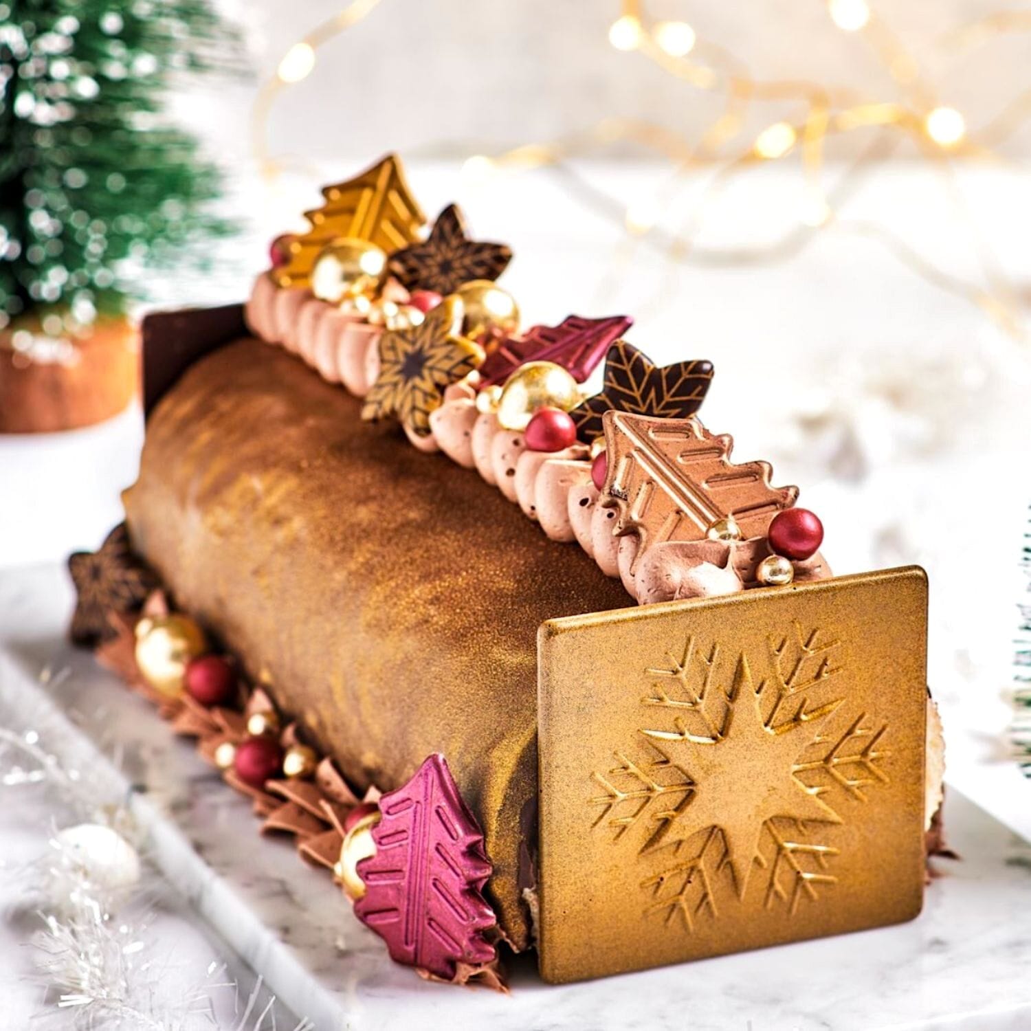 Decoraciones De Chocolate Funcakes - Estrellas De Navidad - Imagen 2