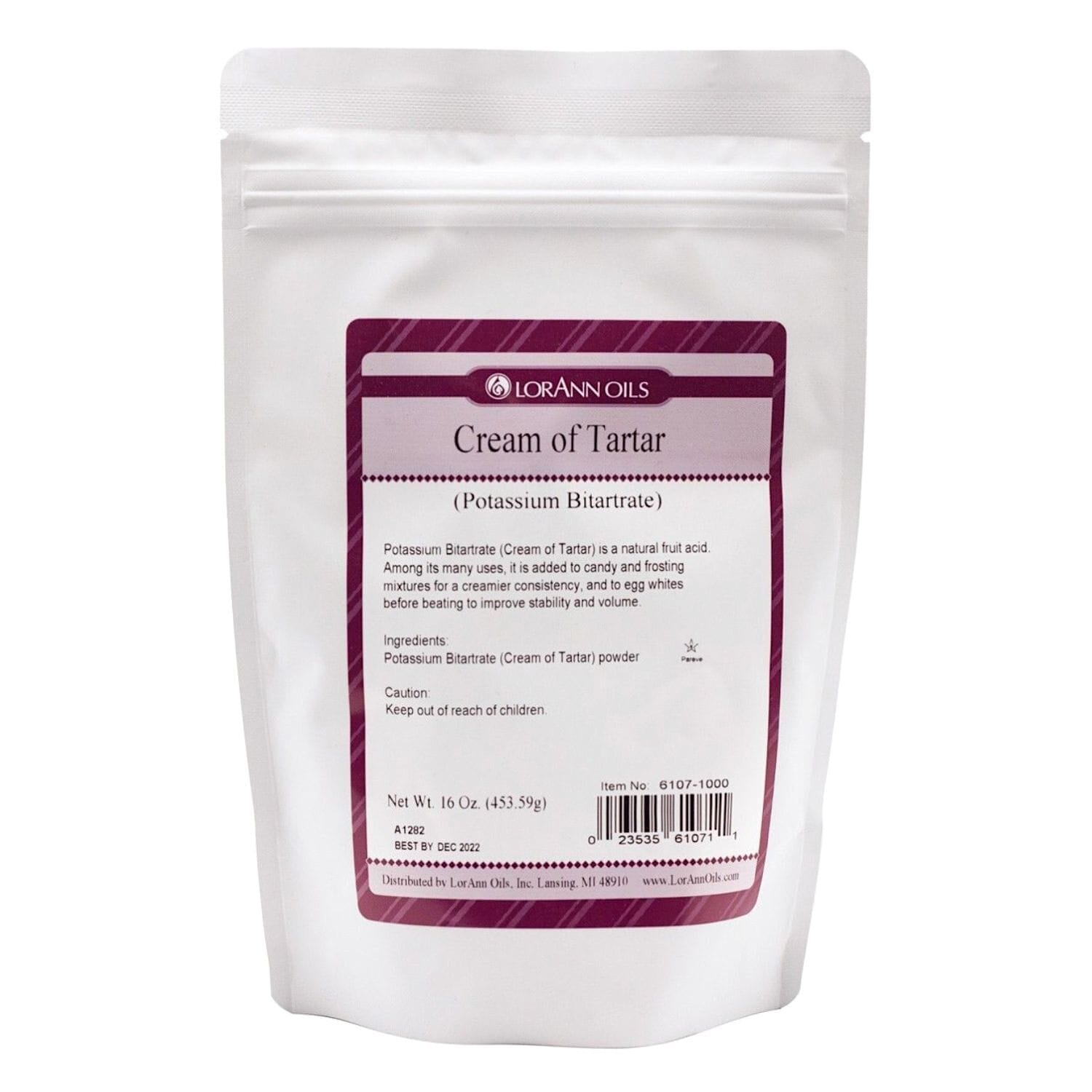 Cremor Tartaro Lorann - 473 Ml