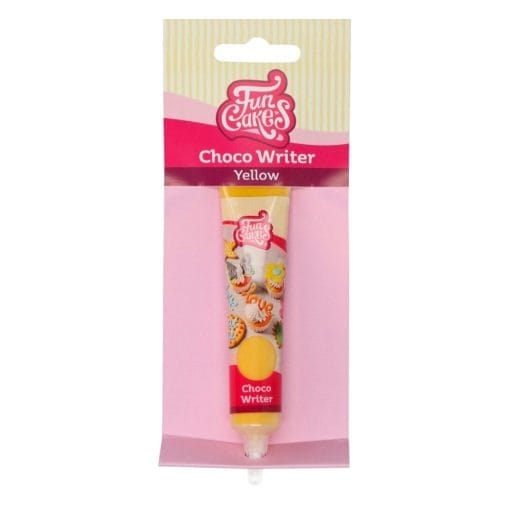 Tubo Escritor "choco Writer" Funcakes - Amarillo (25 G) - Imagen 3