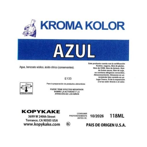 Colorante Aerografo "kroma Kolor" Kopykake - Azul (118 Ml)