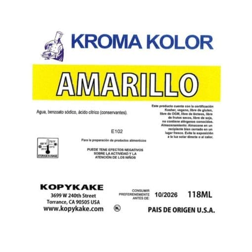 Colorante Aerografo "kroma Kolor" Kopykake - Amarillo (118 Ml) - Imagen 3