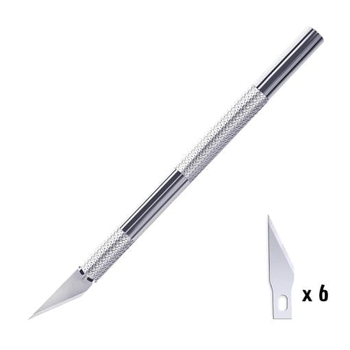 Bisturi De Precision + 5 Hojas De Corte De Respuesto