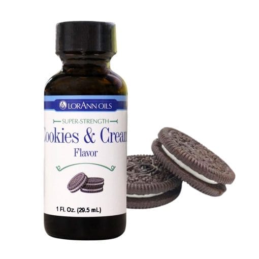 Aroma "super-strength" Lorann - Galletas / Cookies & Cream (29,5 Ml) - Imagen 2